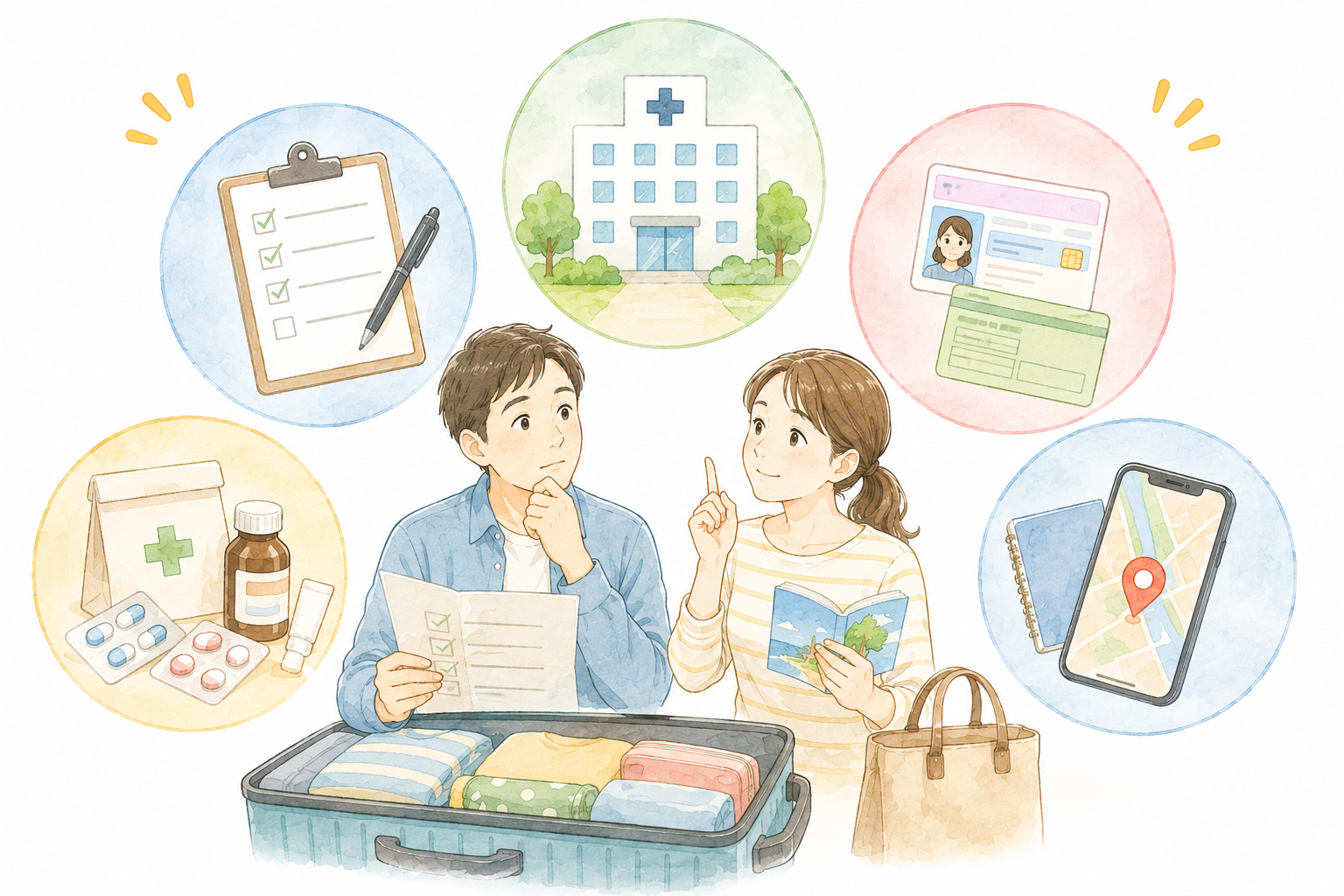 旅行・帰省前に知っておきたい マイナ保険証の注意点